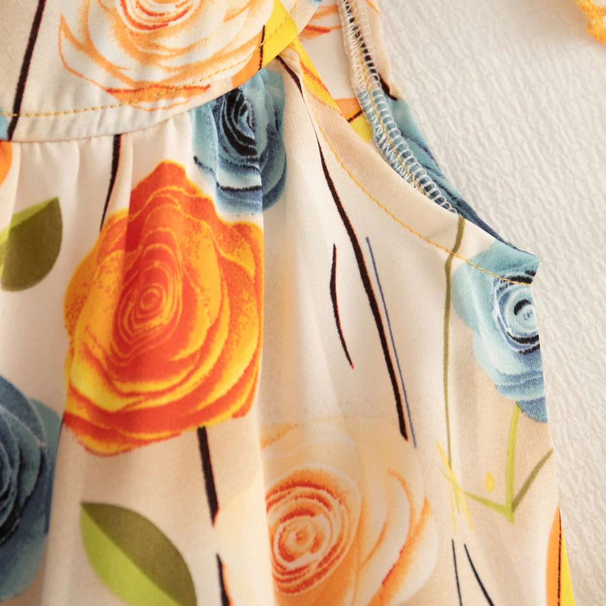 Baby Girl Summer Bohemian Dress Set