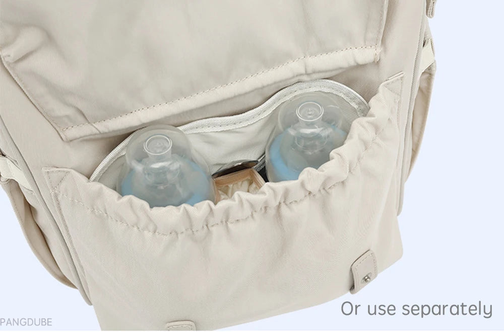 Maternity Diaper Backpack for Travel – Waterproof with Stroller Hooks