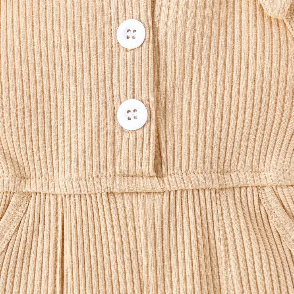 0-4 Years Baby Girls Baby Soft And Comfortable Strip Vest Onesie