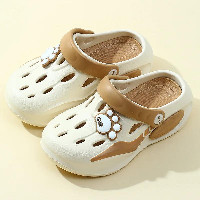 Kids  Chunky Platform Sandals – Thick Sole EVA Non-Slip Shoes