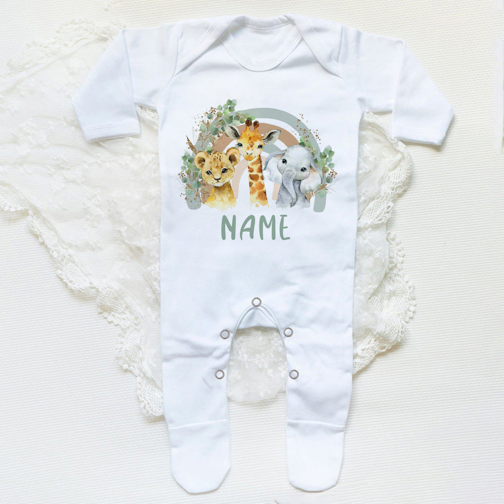 Custom Name Infant Sleepsuit