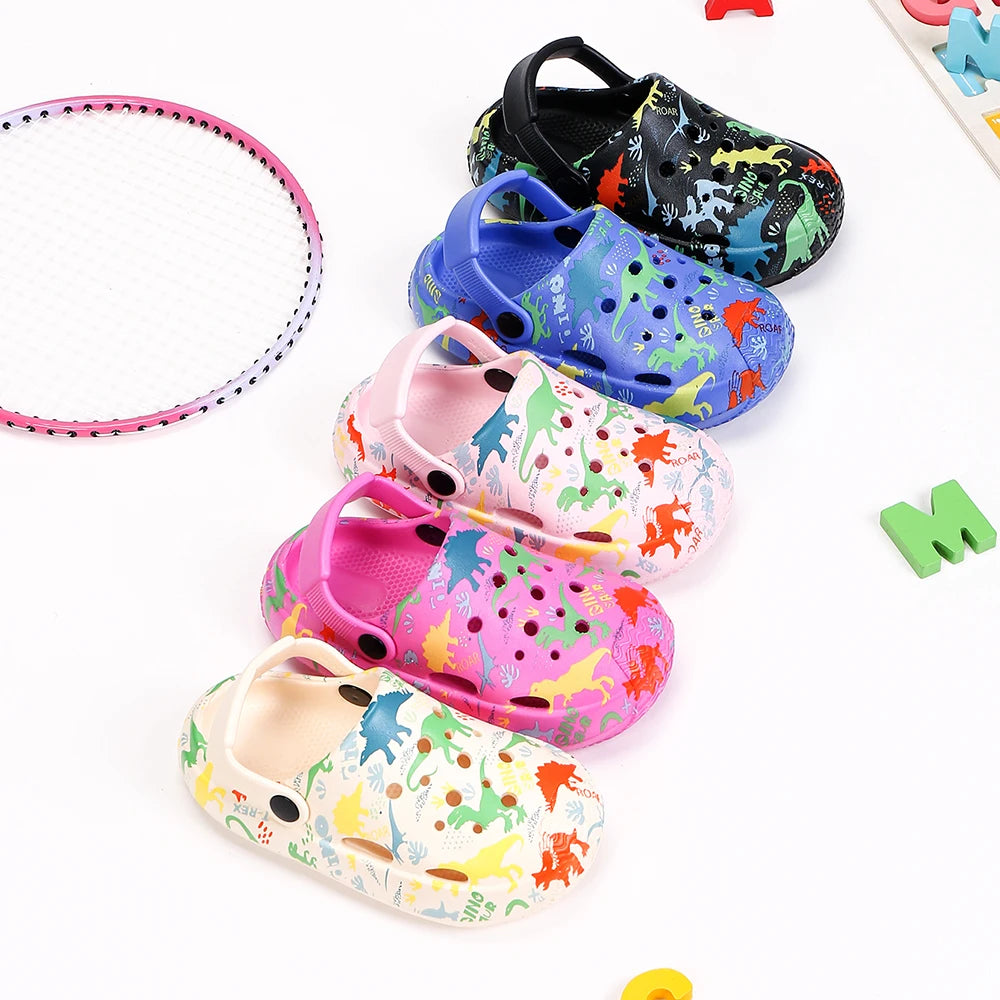 Kids’ Cartoon Sandals – Soft, Breathable Summer Shoes