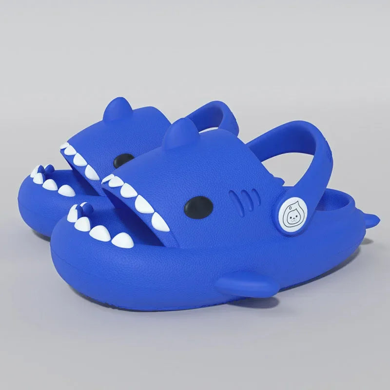 Kids Shark Sandals – Summer Beach Slippers for Boys & Girls