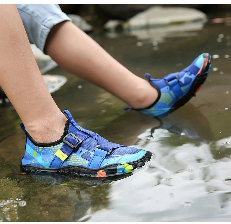 Kids’ Fashion Sneakers – Breathable, Non-Slip Casual Shoes