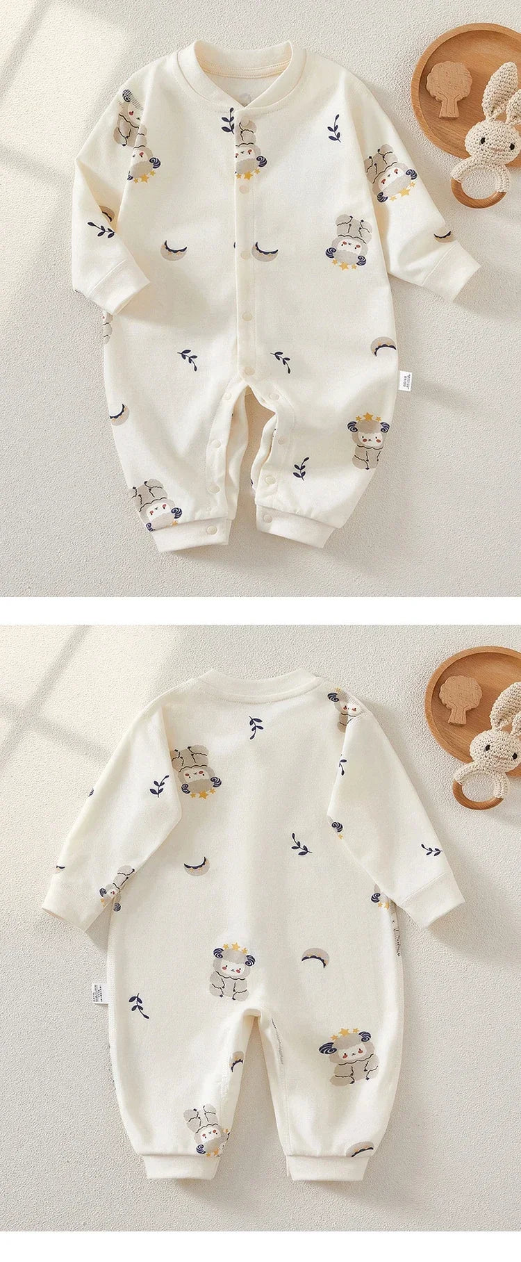 Autumn Baby Cotton Romper