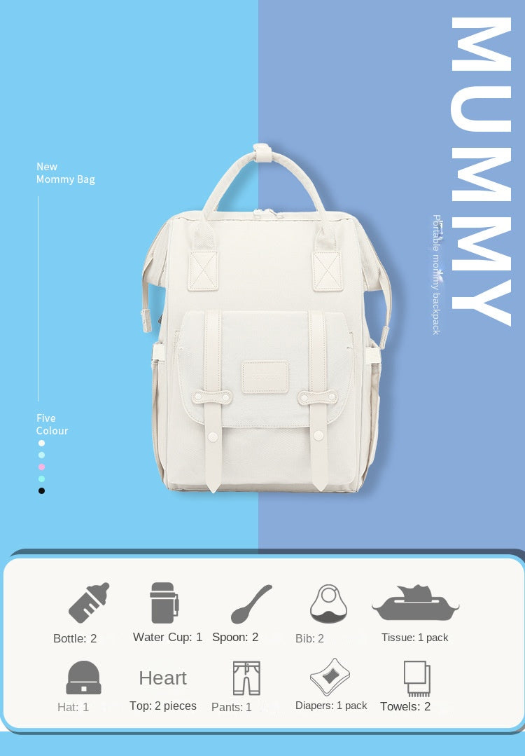 Waterproof Baby Diaper Backpack – Travel & Mommy Bag