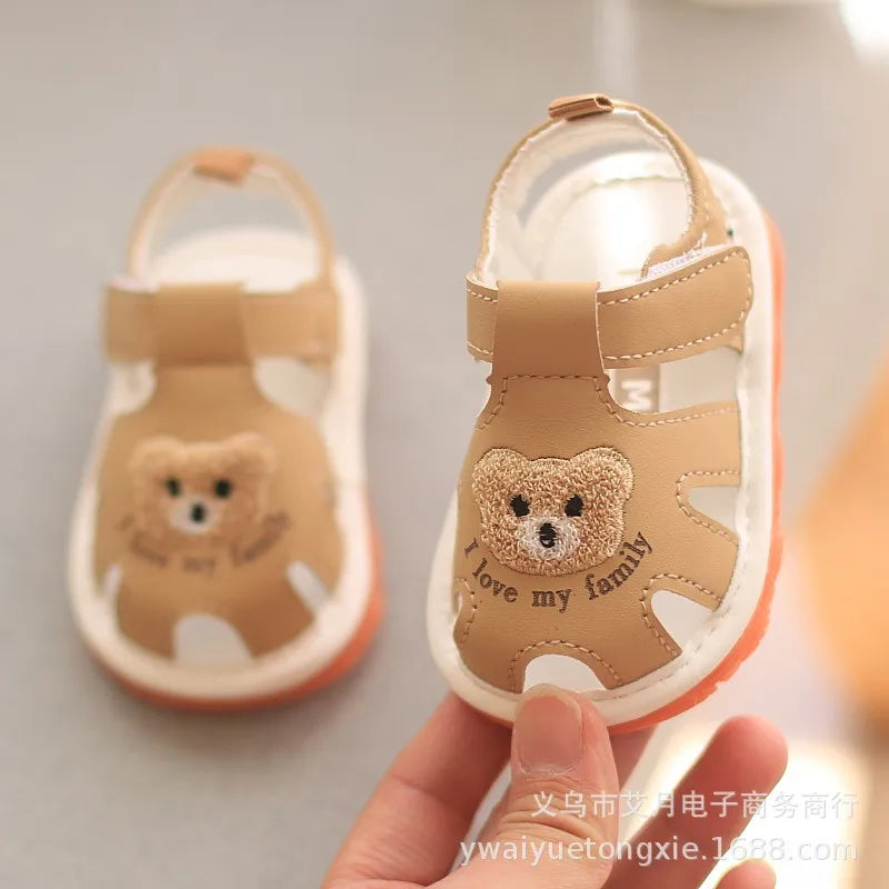 Baby Toddler Cartoon Sandals (0–2 Years)