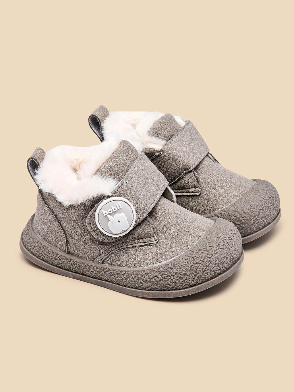 Baby Winter First-Step Shoes (0–3Y) – Fleece-Lined Outdoor Toddler Shoes