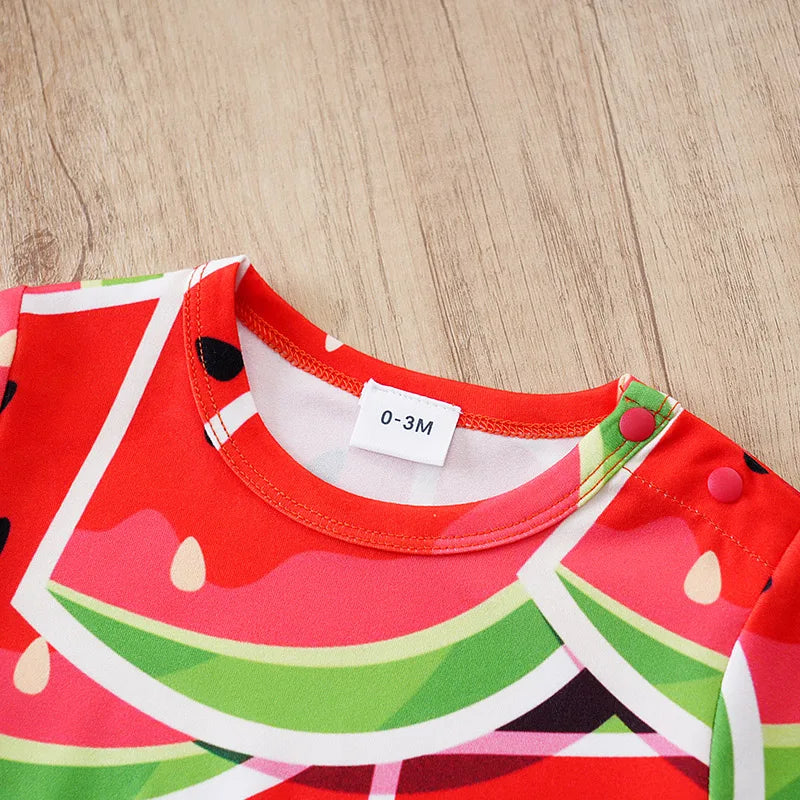 0-18Months Boys and Girls Baby Short-Sleeve Romper