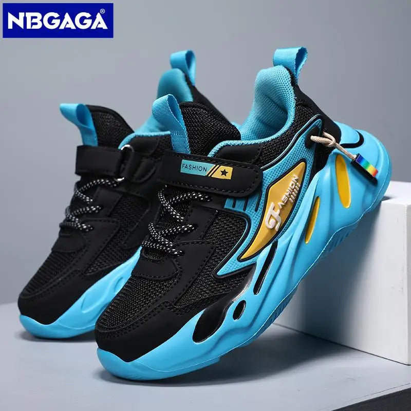 Kids Breathable Casual Sneakers – Outdoor Running & Tennis Shoes