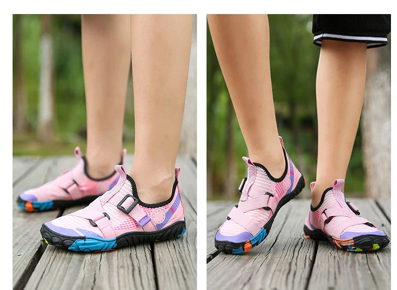 Kids’ Fashion Sneakers – Breathable, Non-Slip Casual Shoes