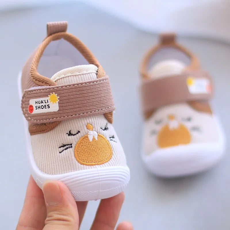 Infant Cartoon Soft-Sole Sneakers – Non-Slip Toddler Casual Shoes