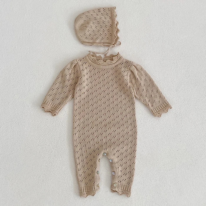 Autumn Spring 0-24M Infant Baby Girls Jumpsuit