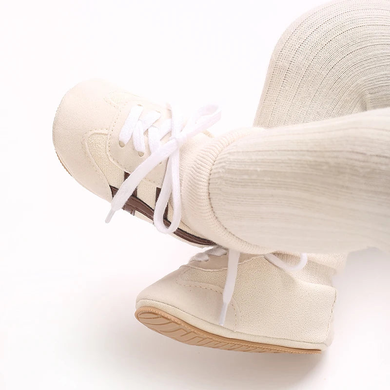 Baby Soft Cotton Shoes – Warm Ankle Sneakers for Toddlers & Newborns