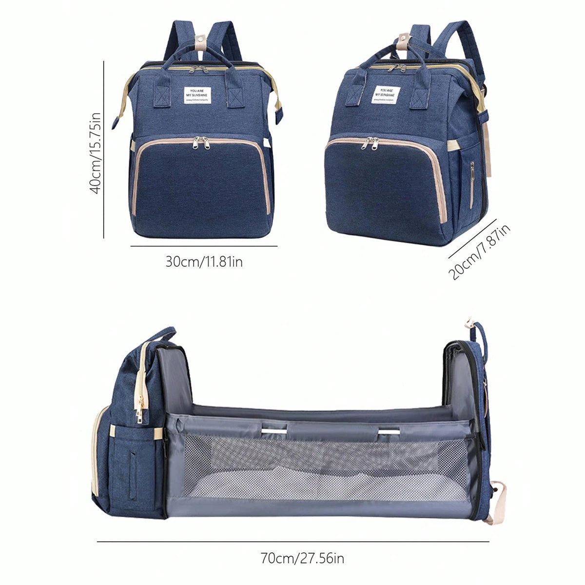 Mommy Bag – Foldable Bed & Changing Station