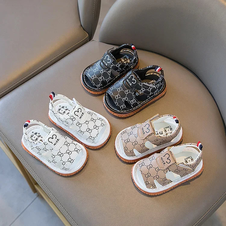 Kids Summer Sandals – Cute Cartoon Non-slip Toddler Shoes for Boys & Girls