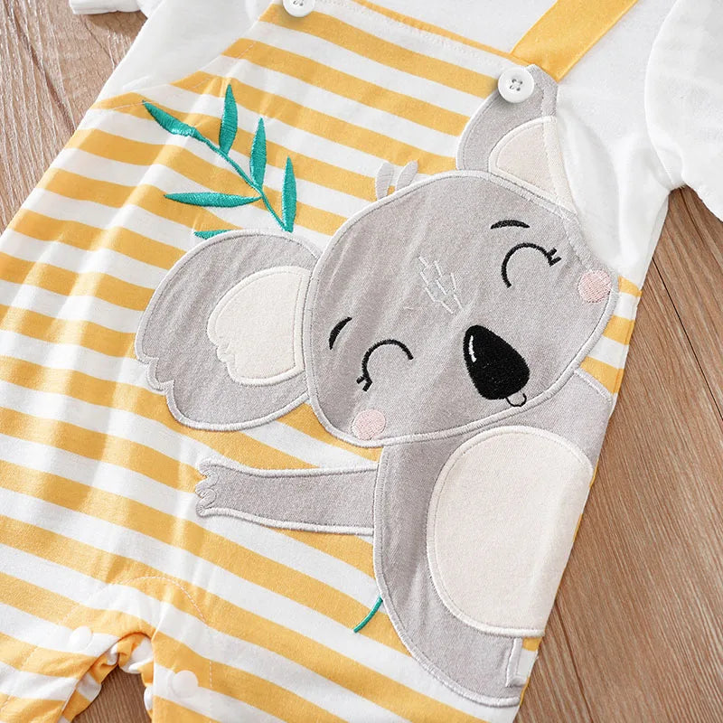 Baby Cartoon Koala Bodysuit
