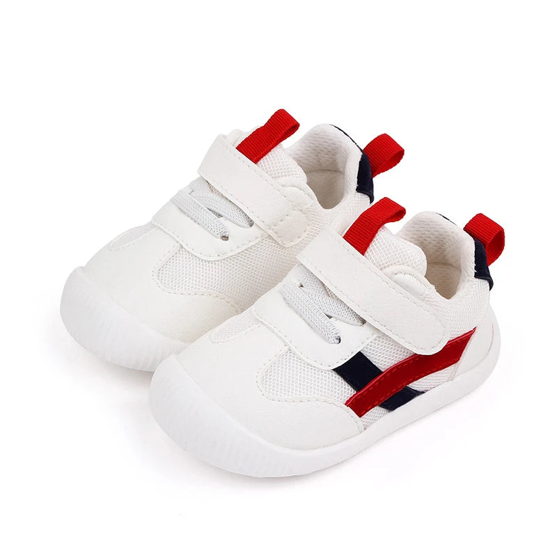 Baby Toddler Shoes (0–3 Years) – Soft Bottom Non-Slip Breathable Sneakers