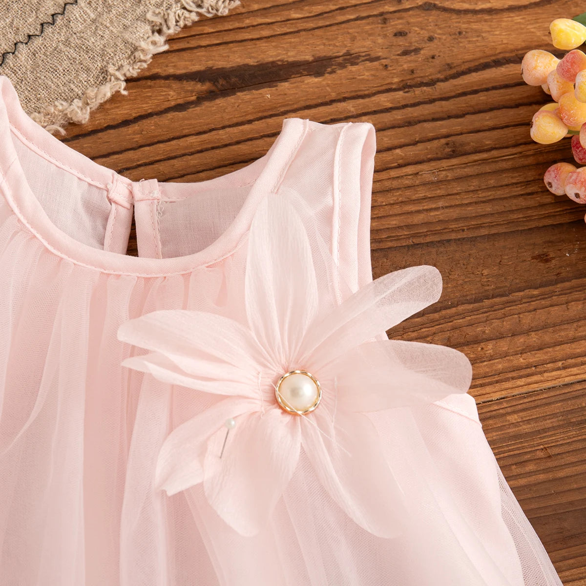 Baby Girl Pink Princess Dress