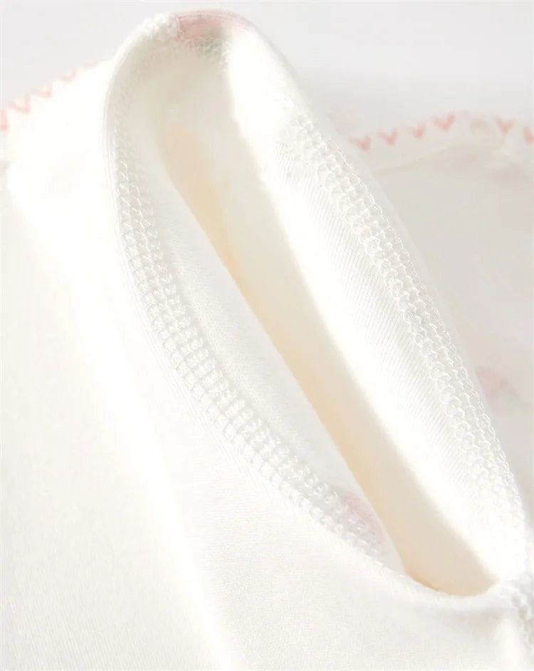 Baby Girl Romper – 100% Cotton (0–24M)