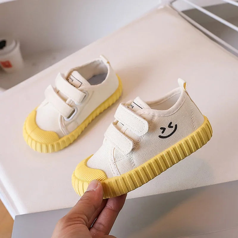 Kids’ Korean Canvas Shoes – Comfortable Casual Sneakers