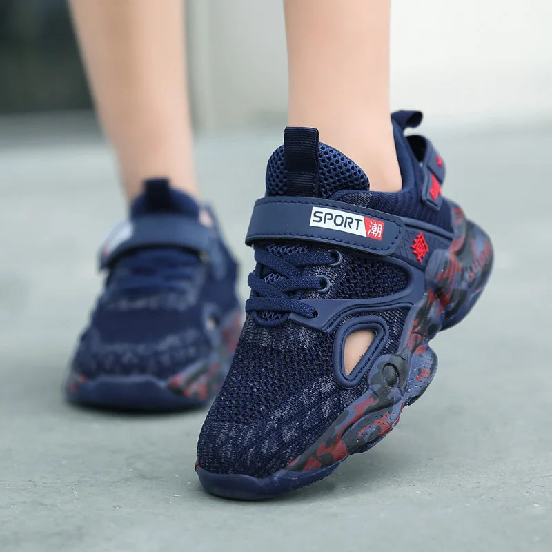 Boys’ Summer Casual Running Shoes – Fashion & Breathable