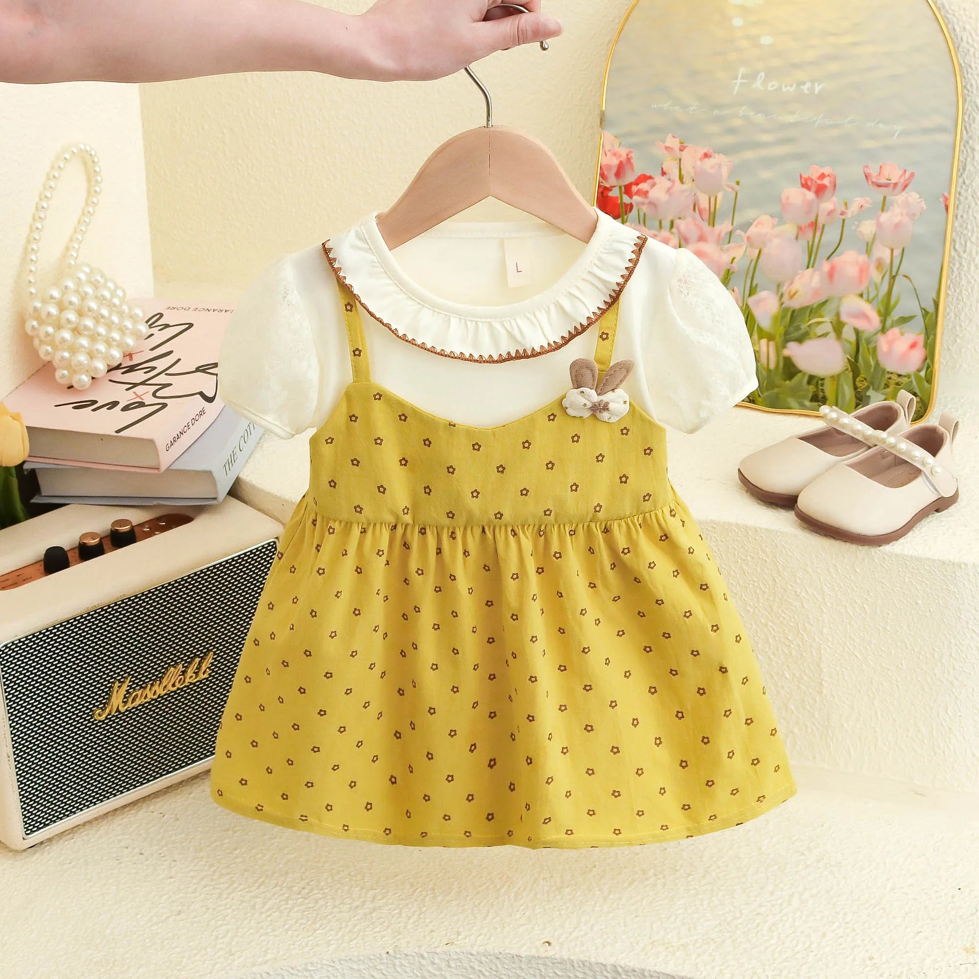 Baby Girl Summer Polka Dot Dress