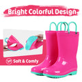 Kids Waterproof Rain Boots – Non-Slip Outdoor Rubber Shoes