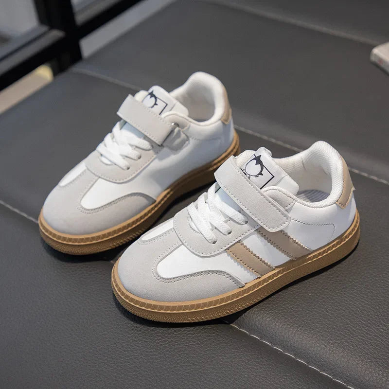 Kids’ Lightweight Skate Sneakers – Breathable, Non-Slip Shoes