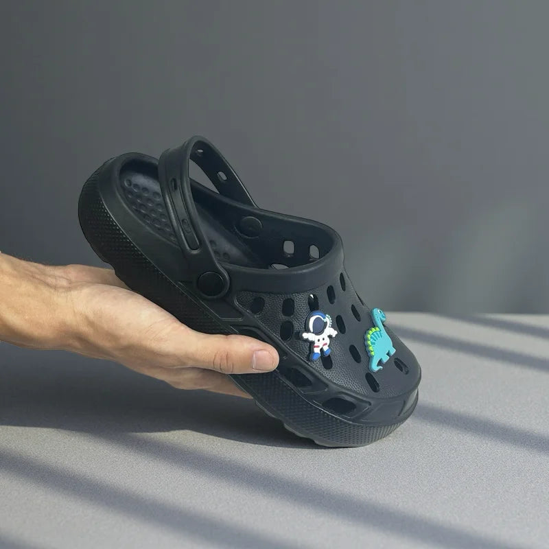 Kids Dinosaur Clogs – Lightweight Breathable Water Shoes