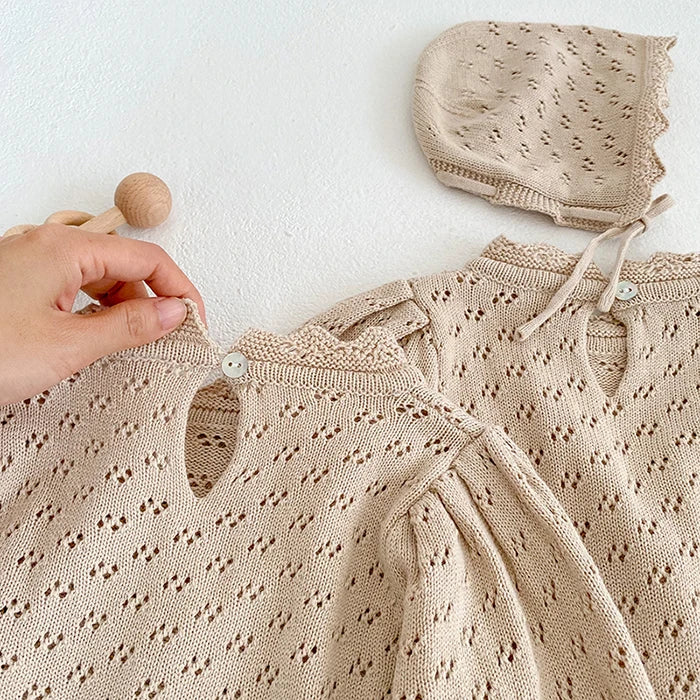 Autumn Spring 0-24M Infant Baby Girls Jumpsuit