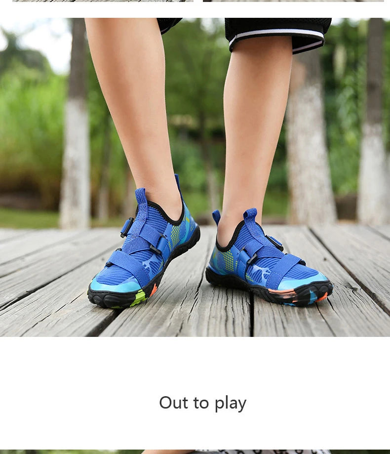 Kids’ Fashion Sneakers – Breathable, Non-Slip Casual Shoes