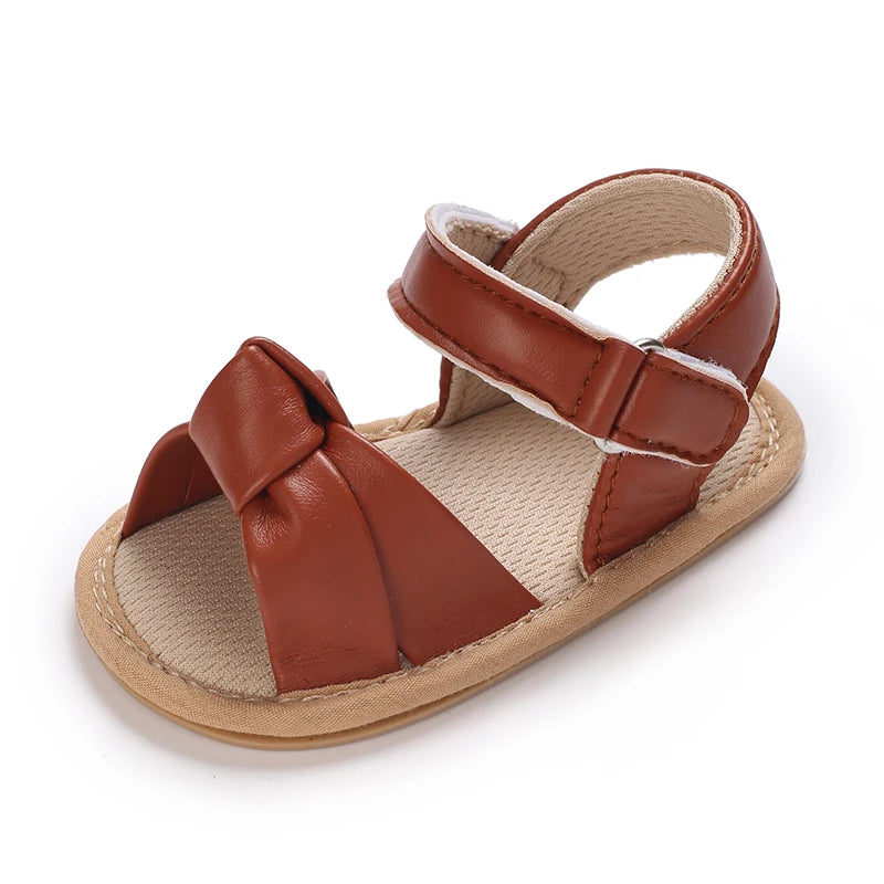 Baby Summer Sandals (0–18M) – Open-Toe Non-Slip Soft Shoes