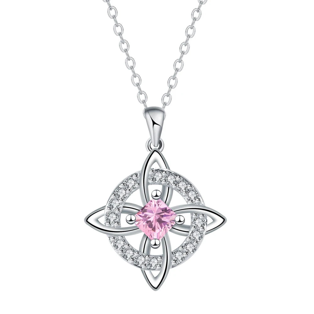 Dainty 5A Birthstone Pendant Necklace