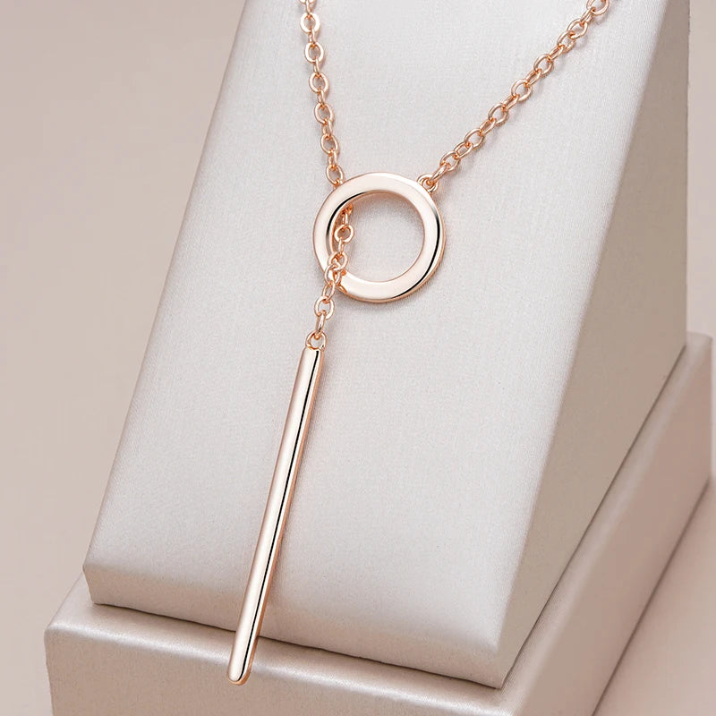 Kinel Hot Fashion Glossy Pendant Necklace