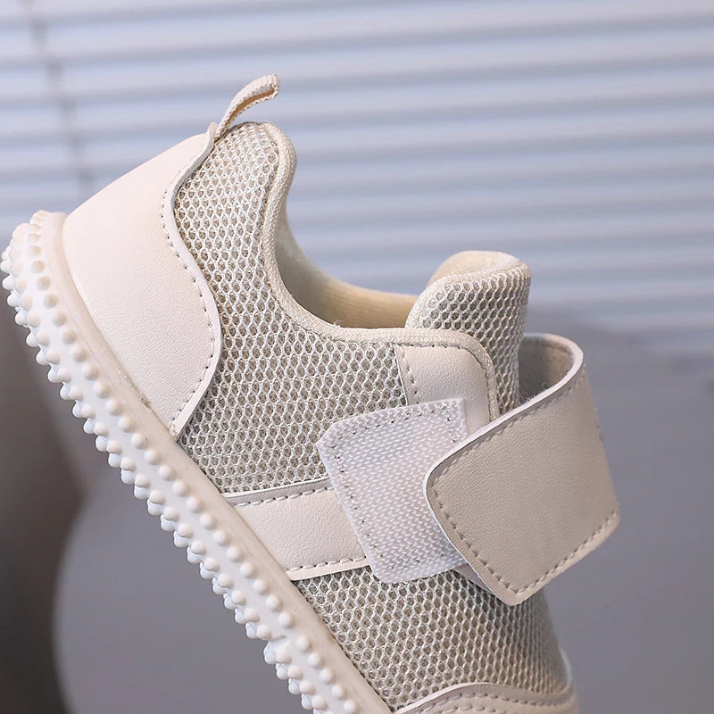 Kids’ Air Mesh Sneakers – Breathable, Non-Slip Running Shoes