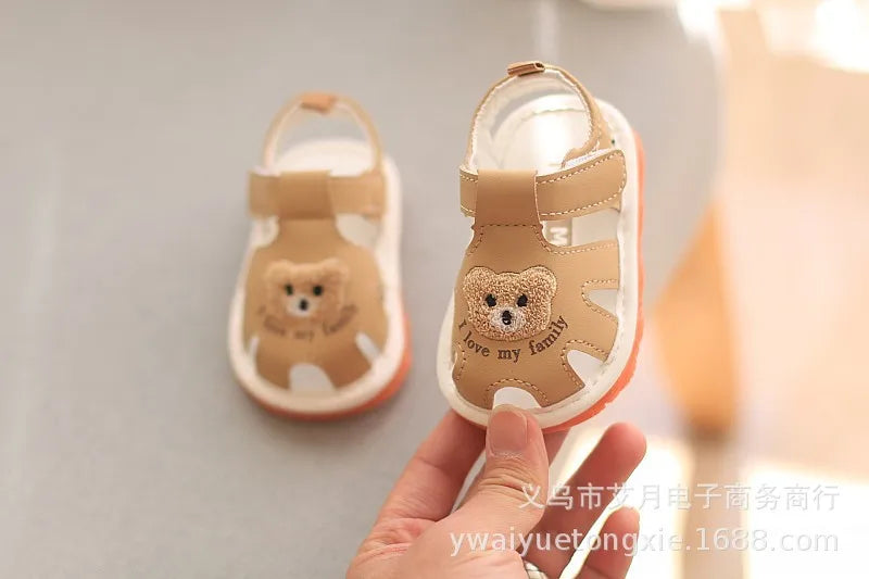 Baby Toddler Cartoon Sandals (0–2 Years)