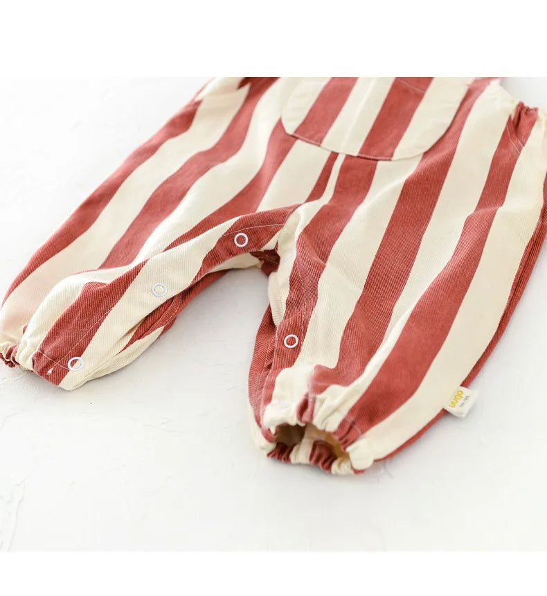 Milancel Striped Baby Romper