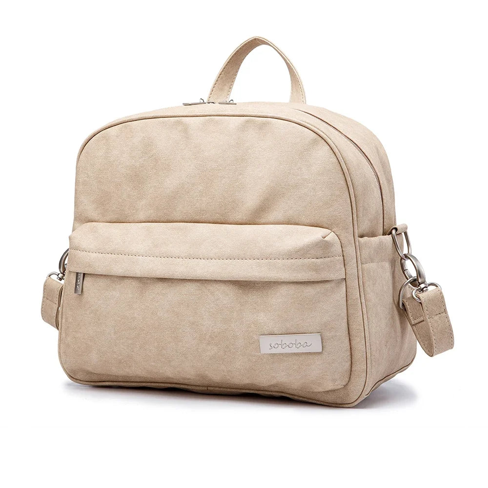 Soboba Waterproof Diaper Backpack – Stylish Baby Care & Changing Bag