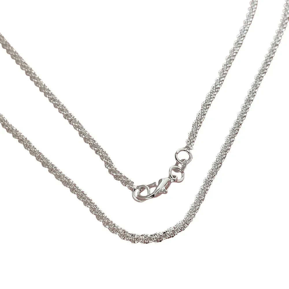 Sterling Silver String Necklace