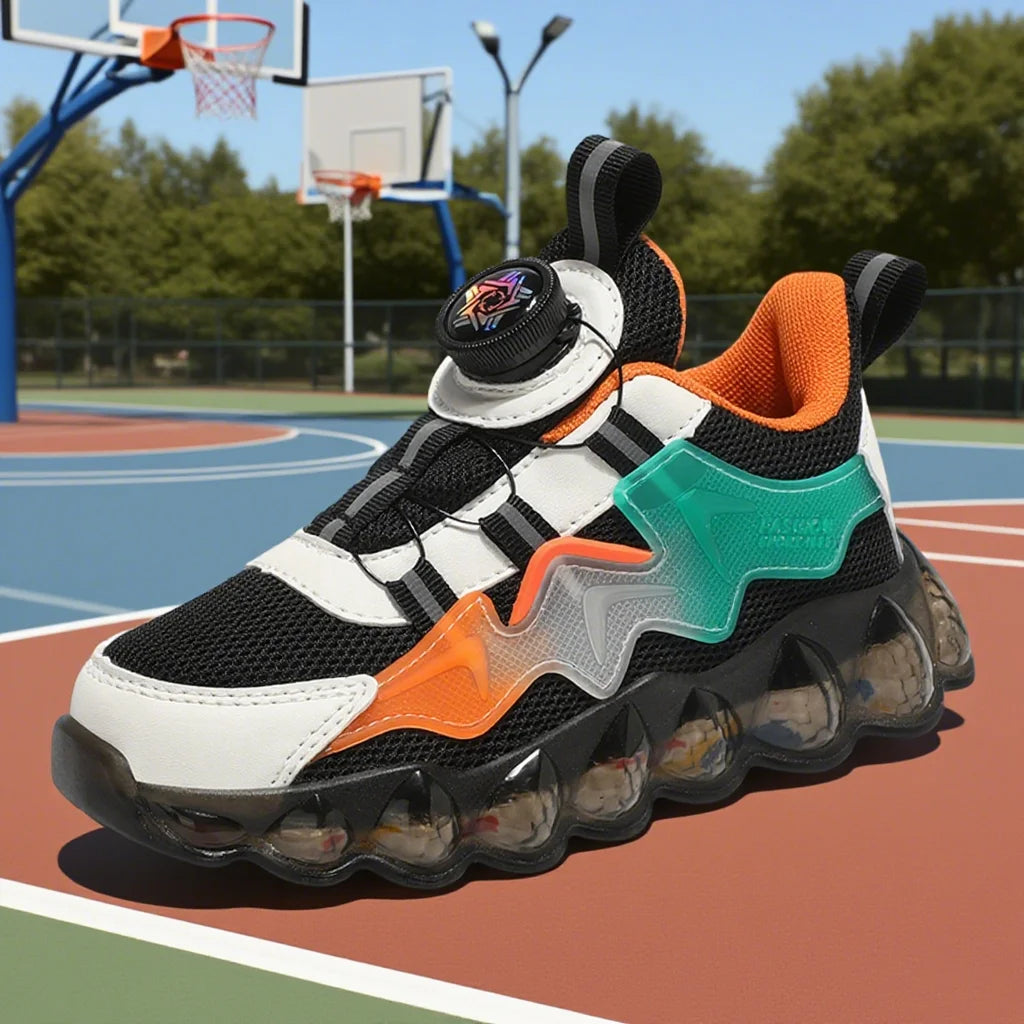 Kids Mesh Sport Sneakers – Comfortable Casual Running & Tennis Shoes