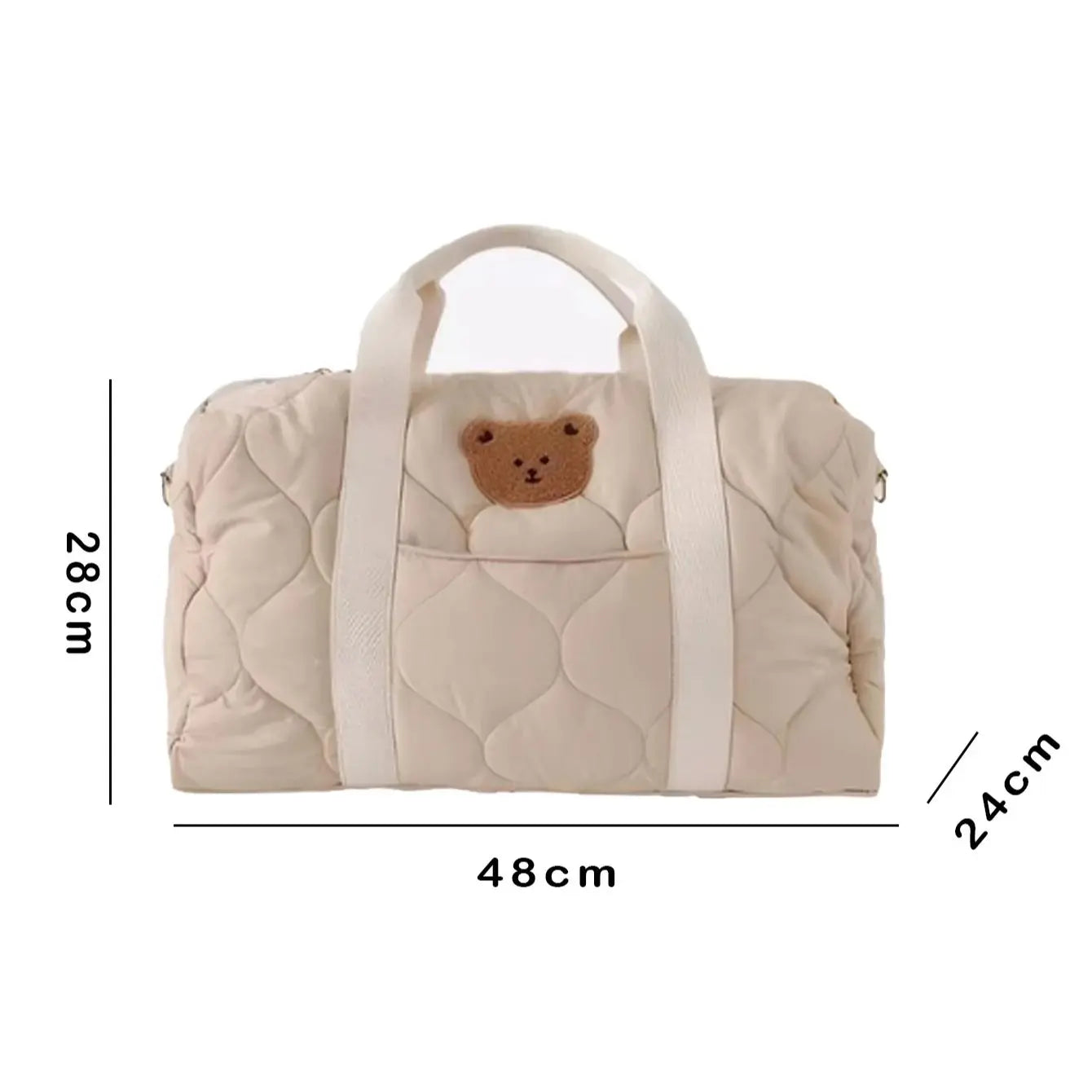 Autumn & Winter Mommy Bag – Fashion Large Capacity Diaper Tote for Travel and Daily Use