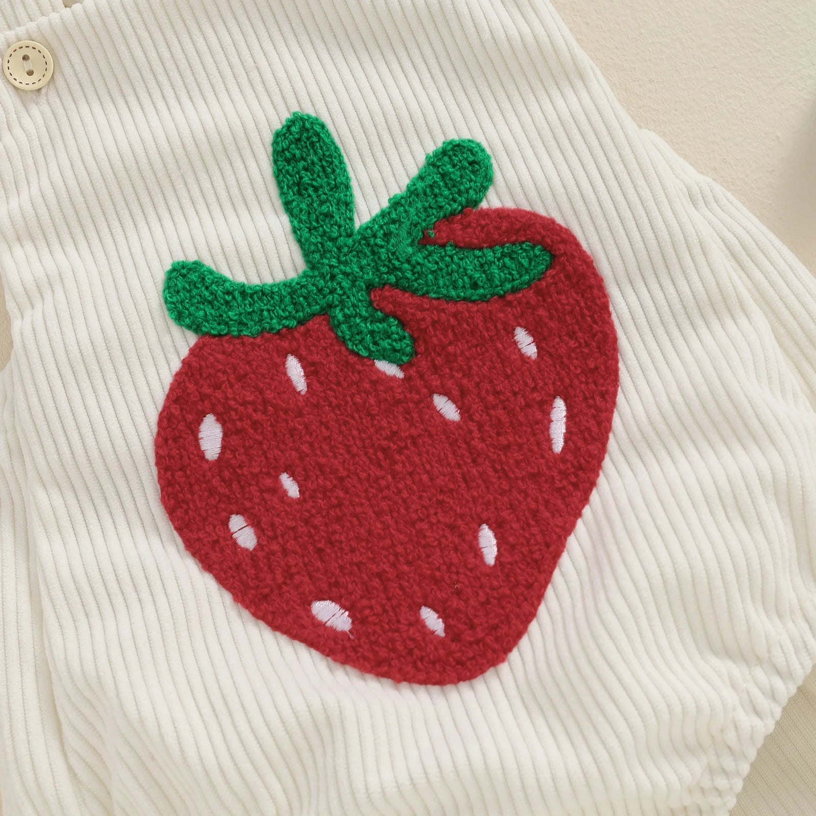 0–18M Baby Girl Summer Jumpsuit, Cute Embroidered Romper