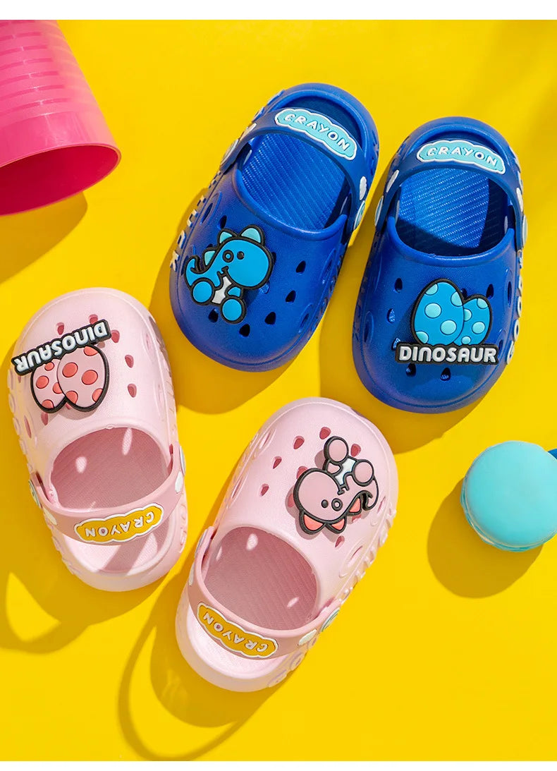 Baby Summer Sandals – Cartoon Garden & Beach Shoes for Boys & Girls