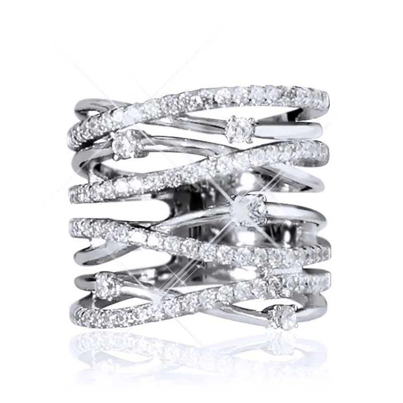 Caoshi Stylish With Zirconia Ring