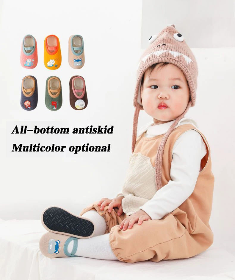 Baby Non-Slip Socks – Warm Indoor Floor Shoes for Toddlers