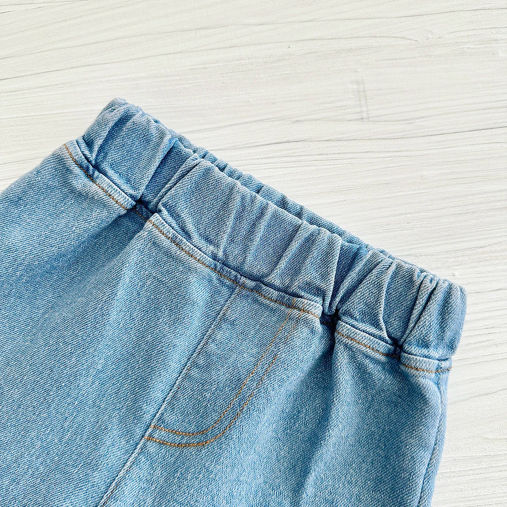 Baby Robot Embroidery Outfit – 2PCS (0–12M)