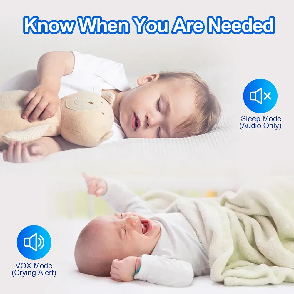 Baby Camera – 4X Zoom & 5000mAh Battery