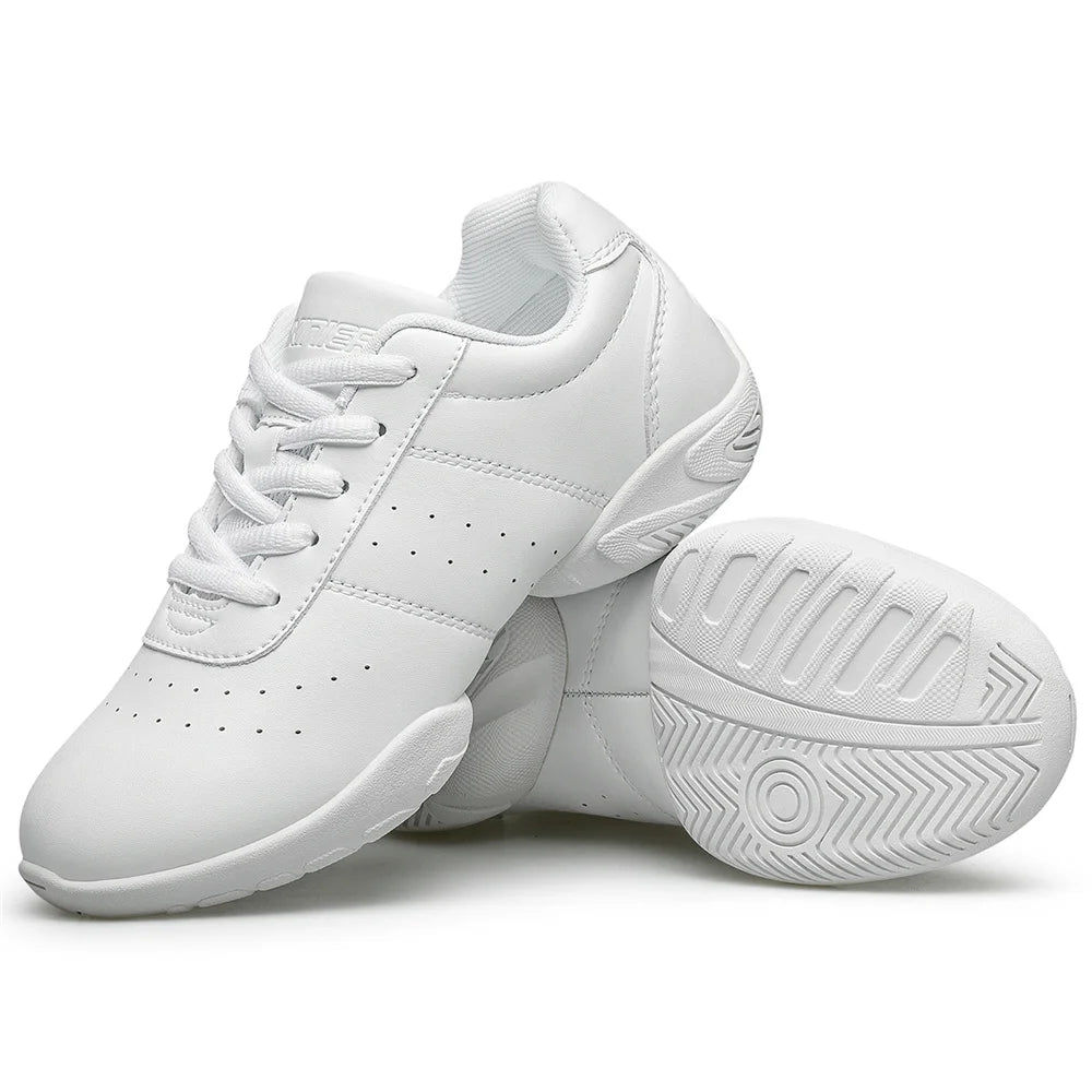 Girls’ Dance & Cheer Shoes – Split Sole Jazz Sneakers