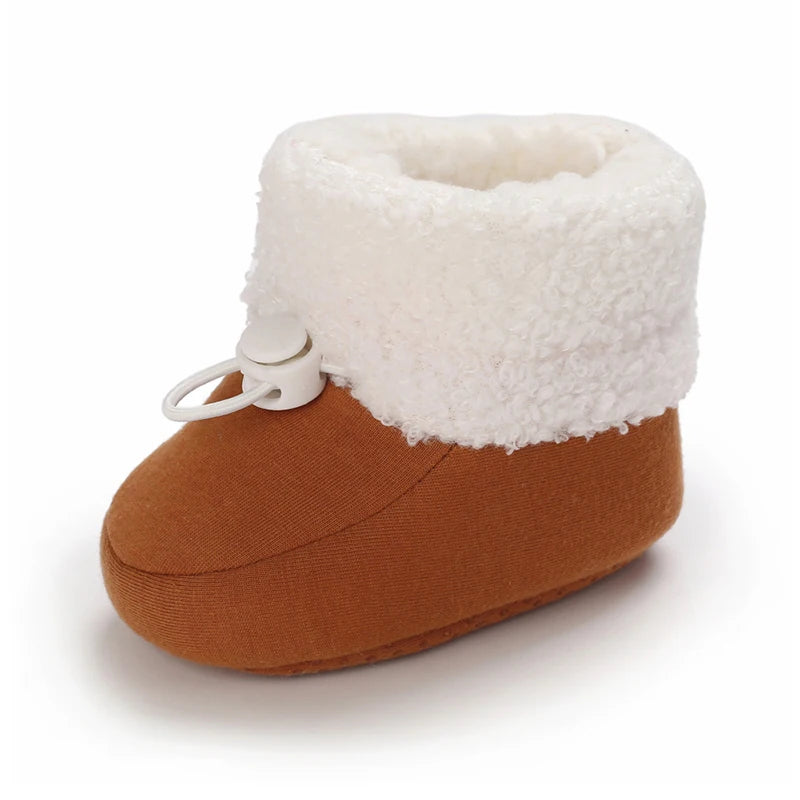Winter Newborn Baby Cotton Booties